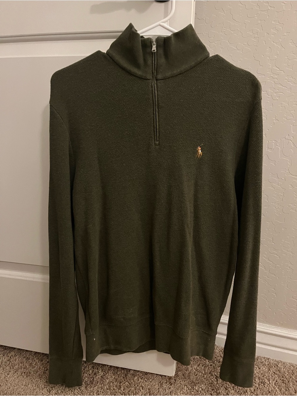 Polo by Ralph Lauren Olive Green quarter zip
